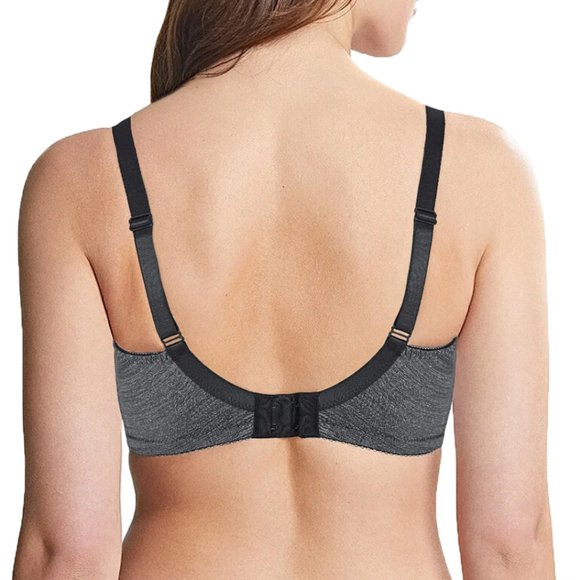 Royce Luna Nursing Bra Cream and Lavender Flower and Polka Dot Nursing Bra - Picture 9 of 10